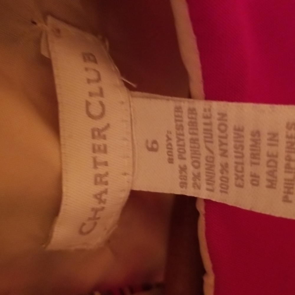 Charter club size 6 Christmas party dress! - Picture 7 of 7